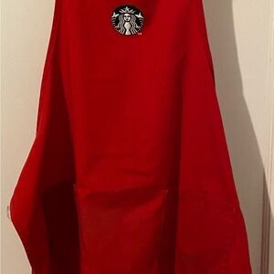 Starbucks Bold Red Apron